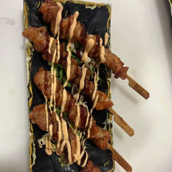 Brochetas de pollo 4u