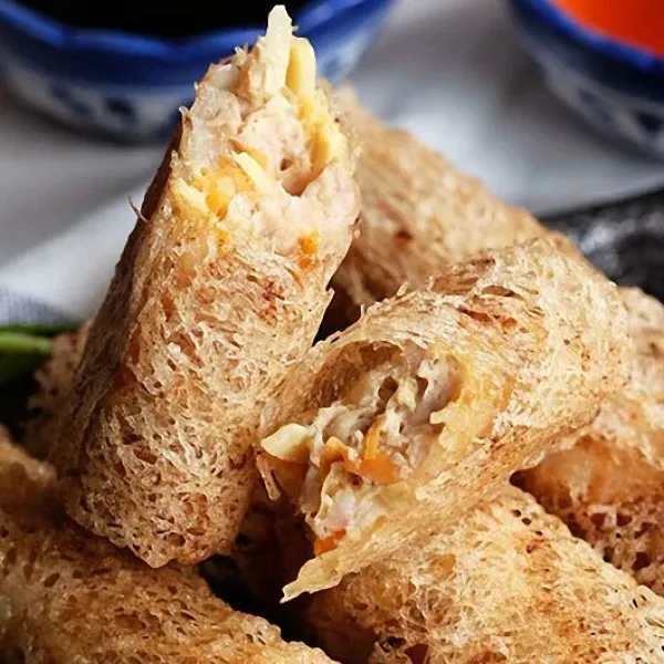 rollitos de mariscos con verdura [3u]